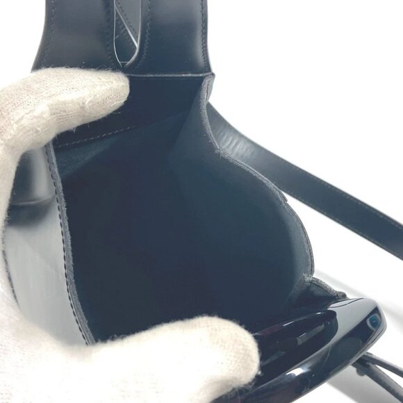 LOUIS VUITTON M52392 Epi Migny Crossbody Shoulder Bag Epi Leather Noir Black - Picture 3 of 10